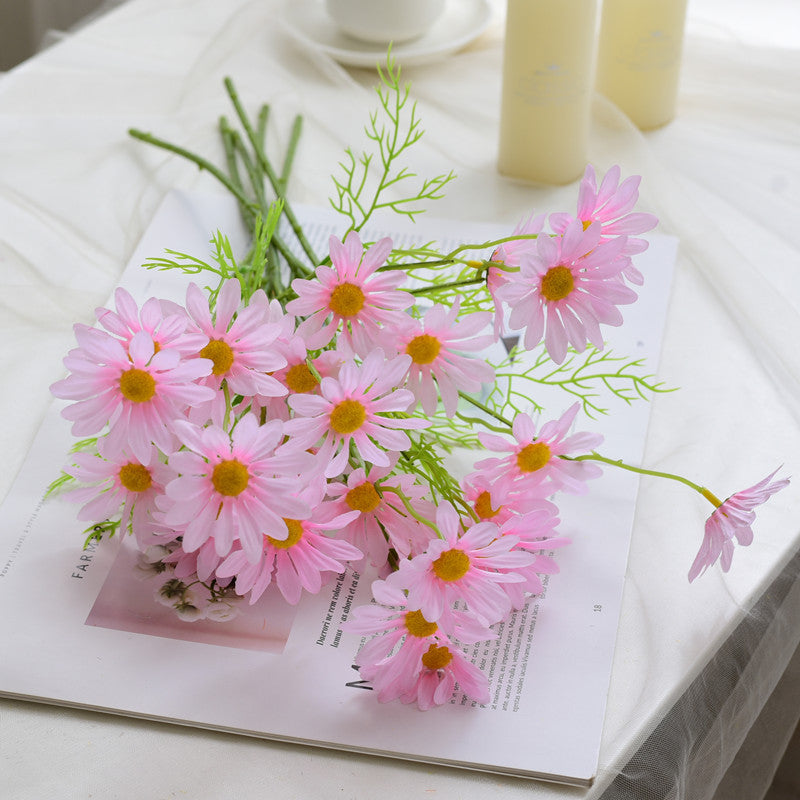 6 Stück 50 cm künstliche Gänseblümchen - Perfect für Oktoberfest & Hausdekoration