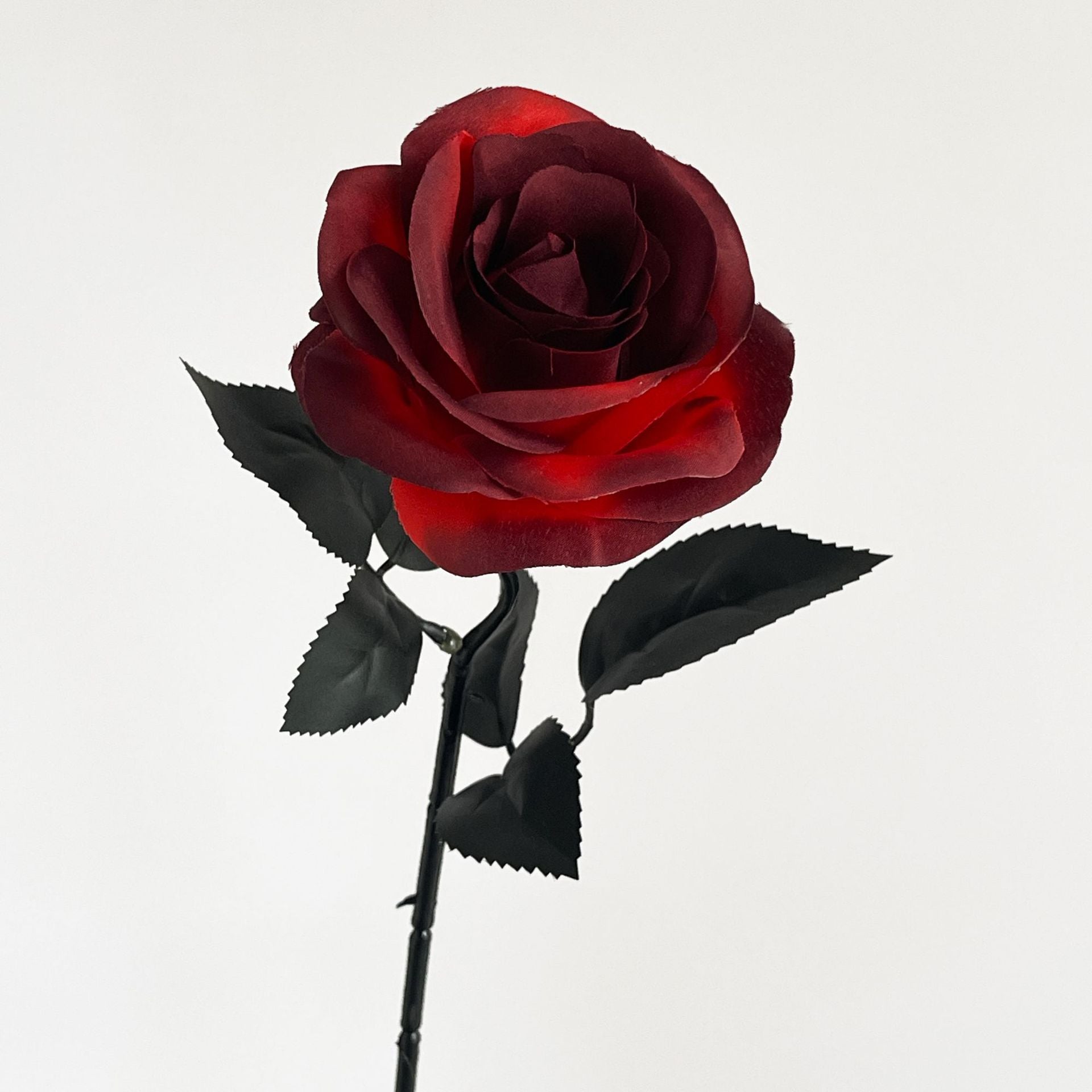 51 cm künstliche Rosen - Halloween-Dekoration | Kunstblumen für Halloween-Dekor