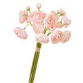 Künstliche Kohlrosen, 6er-Bund, 25 cm Seidenstiele – 17 Farben, für Hochzeit, Deko & DIY