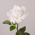 Premium Kunstrose 71 cm – Echt fühlbare Real-Touch Blüte, lebensechte Rosenstiel für Vase, Hochzeitsdeko & Zuhause
