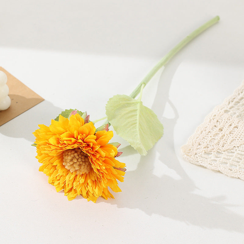 Großhandel 40cm Plüsch-Sonnenblumen – Mehrschichtig und doppelblütig